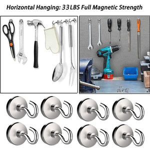 Gratoon Magnetic Hooks (Pack of 6)