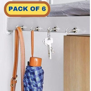 Gratoon Magnetic Hooks (Pack of 6)