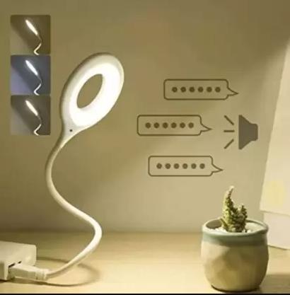 Voice Activated USB Port Led Light(White)