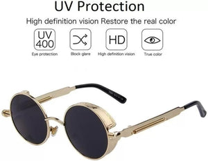 UV Protection Round Sunglasses